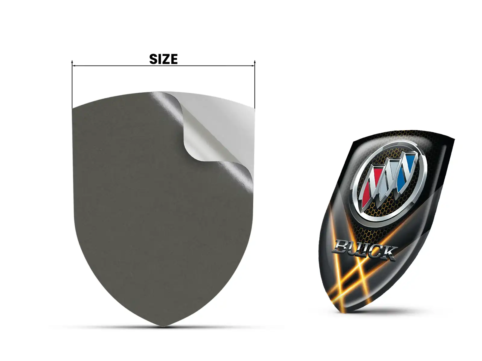 Buick Wasserfester Sticker Max Stilvoll Pro Design Robust